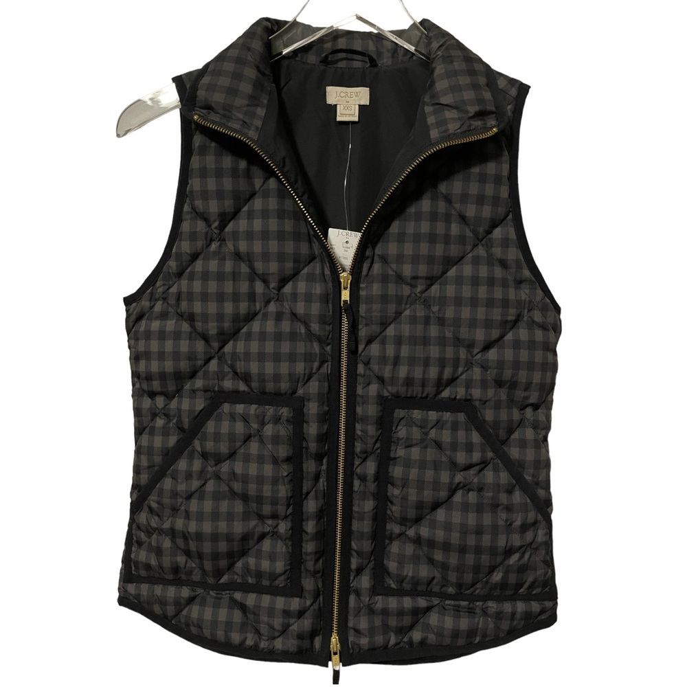 JCREW Warm Quilted Down Puffer Vest Jacket XXS